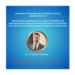 Environment, Development and Sustainability (SSCI, Q2) Dergisinde Yeni Yayın